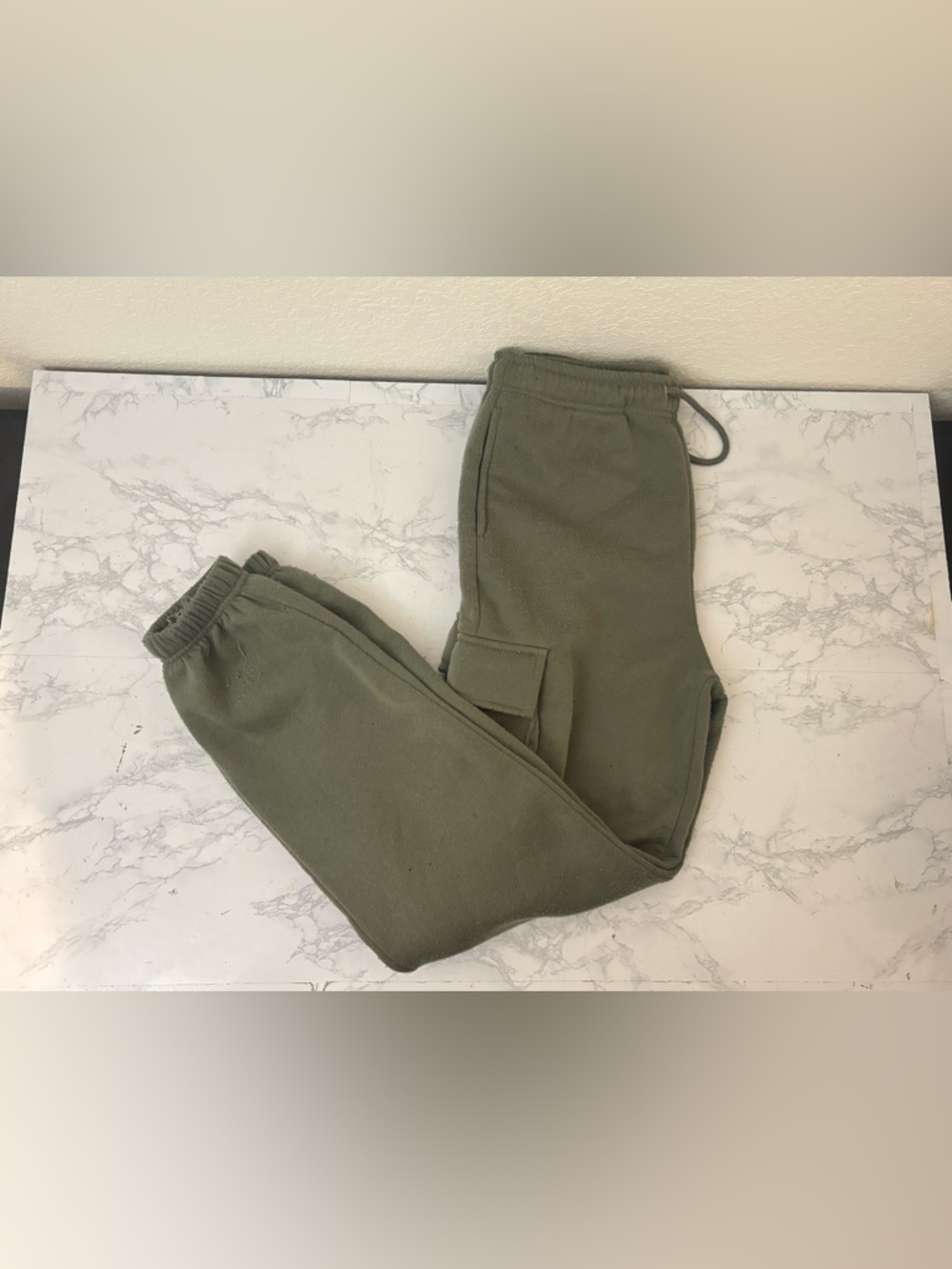 Better Together Women’s M Cargo Joggers Green Pockets Loungewear Gym Sweats